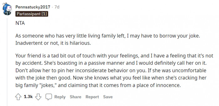 Your friend is either oblivious or plain insensitive