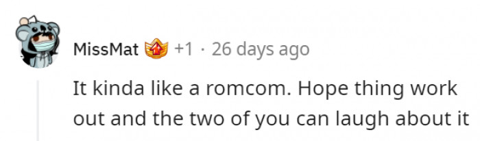 It's one of those romcoms you thought you wouldn't enjoy but actually did