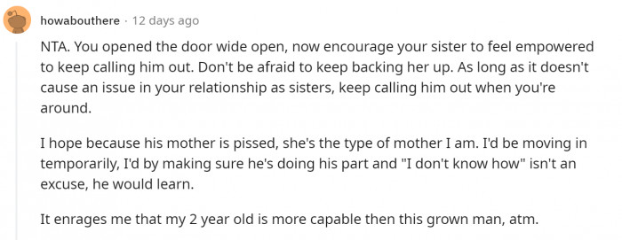 It is important to open the door.