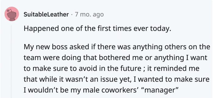 27. Women don’t deserve to do the grunt work...