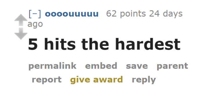 The fifth advice was spot on for this Redditor.