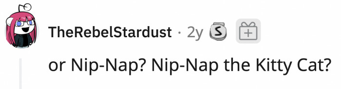 But this name takes the cake