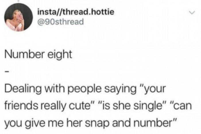 You basically become your friend's agent.