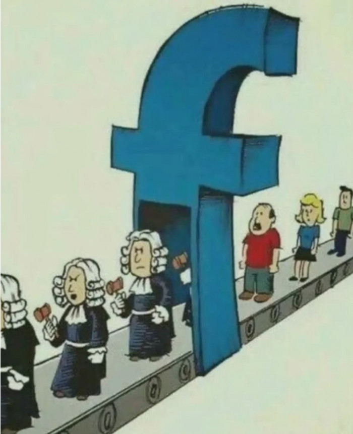 8. Everyone becomes judgmental in modern society once they get on social media.