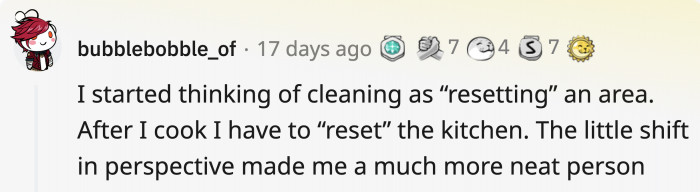 This tip might also help you get the funk out of the kitchen and lift you out of your own funk.