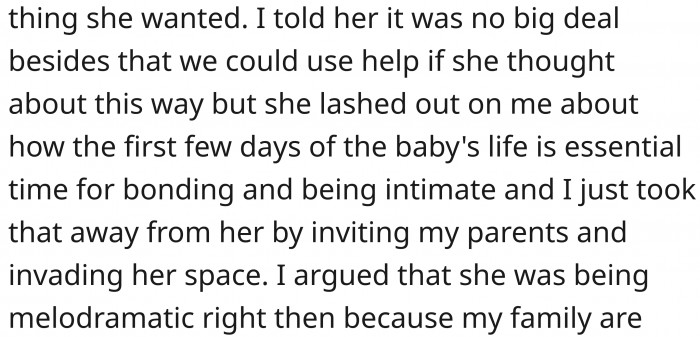 He did not even bother asking his wife what the issue was, shaking off her concern.