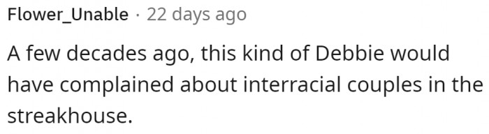 People like Debbie are the worst.