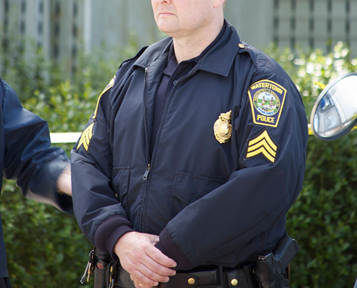 When the officers got involved, the OP chose to embarrass his folks for what they did