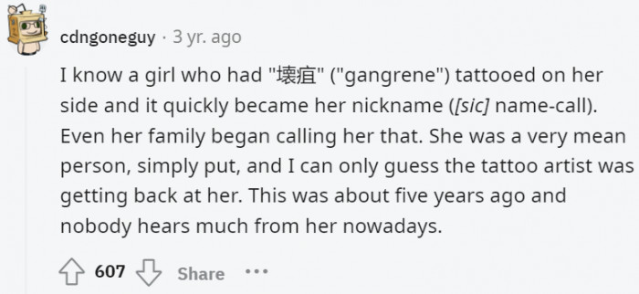 18. And no one's ever heard from Gangrene again...