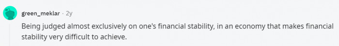 21. Financial stability is important, but it's not the only thing that counts