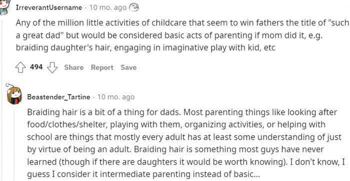 Doing for your kids what you're supposed to do for them