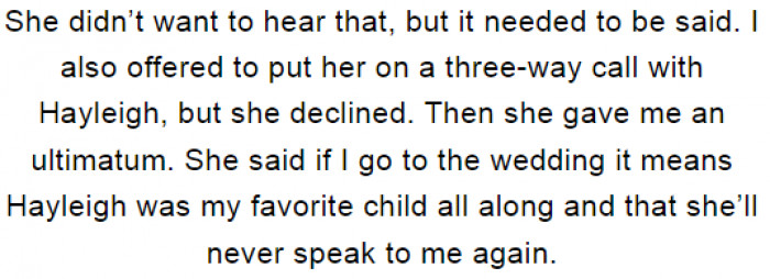 It needed to be said