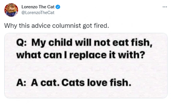 8. Certainly didn't see that coming.