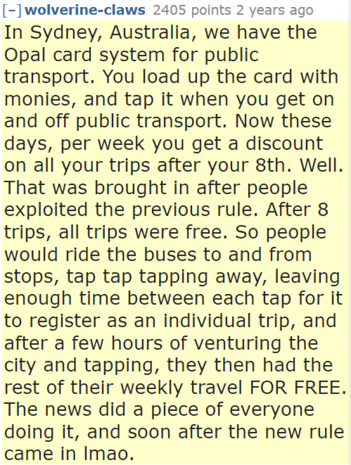 Proof that a little effort goes a very long way