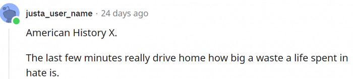 23. American History X