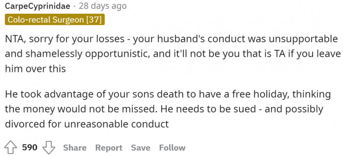 Others want to put him in jail.