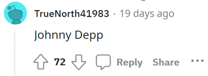 It would be a surprise if this person liked Amber Heard.