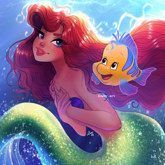 12. Ariel, The Little Mermaid