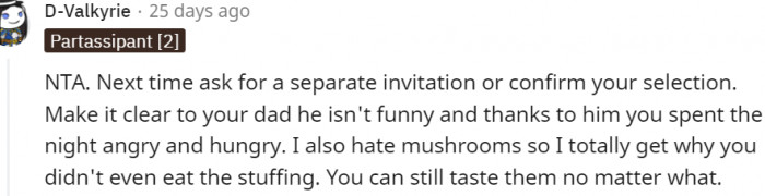 15. Asking for a separate invitation or confirming your selection