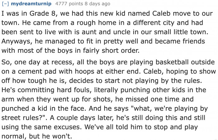 Problematic Transfer Student Causes Trouble for Everyone