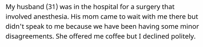 OP doesn't think she was petty for how she behaved. Do you agree with her? Read her original post below: