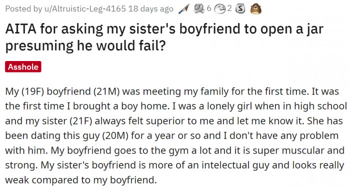 The way the two guys are described is quite questionable.