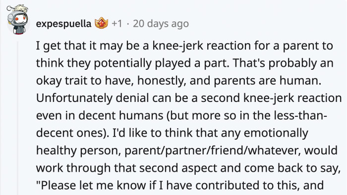 It is understandable for parents to question where they went wrong when they’ve been living their lives thinking...