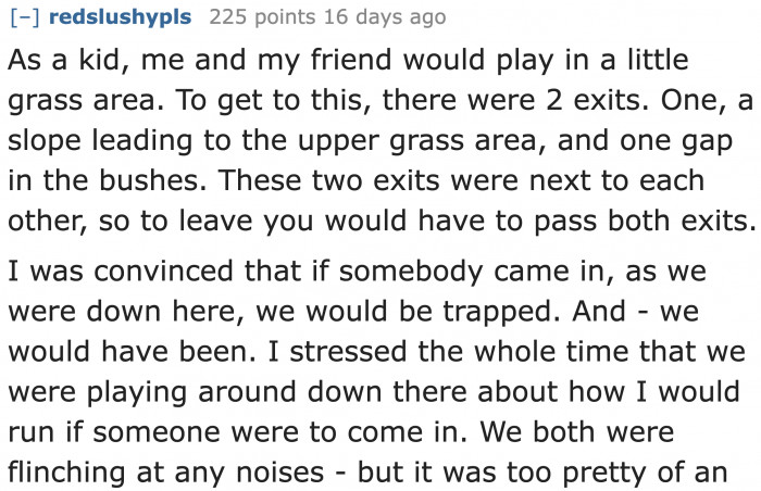 Moral lesson of the story: Always trust your gut.