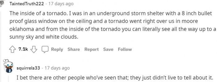 6. Have you seen the inside of a tornado?