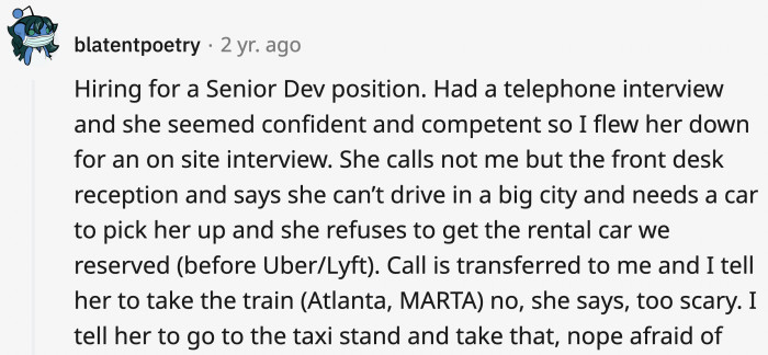 Sometimes you push way too hard on ...