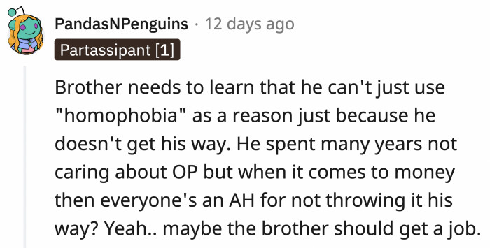 Sounds like a grown man throwing a tantrum because he can't get what he wants.