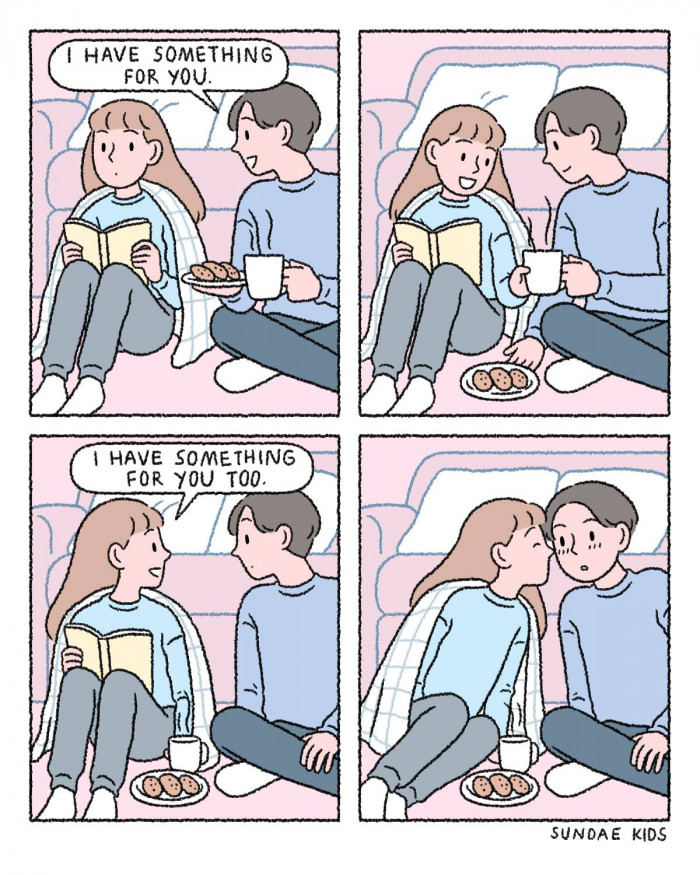 16. When there's a level of connection in the relationship