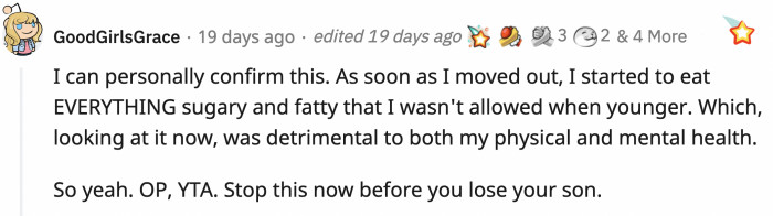 It's like Ted Mosby gorging himself on bacon in one sitting.