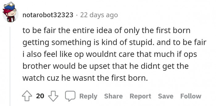 It's kind of stupid.