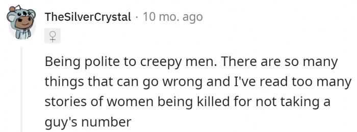 We should be given permission to simply punch men who are being creepy without permission