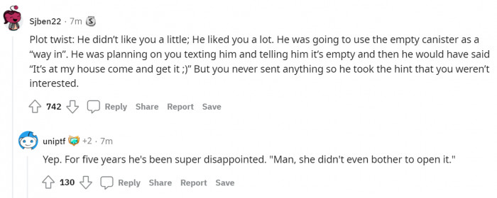 8. A heartbreaking plot twist