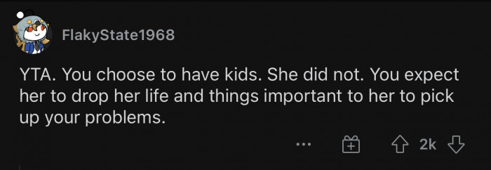 Deal with your problems on your own and stop involving others.