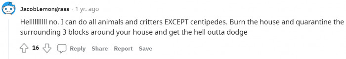 Then there was JacobLemongrass, who came up with some extreme measures. Dang.