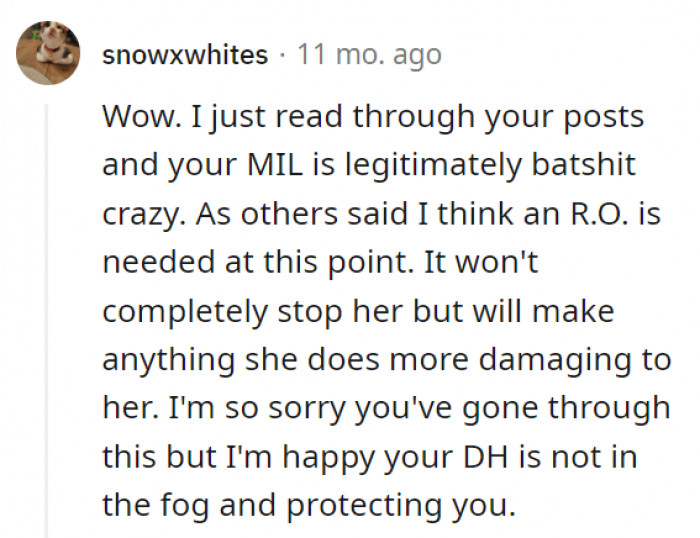 At least you're one team against her