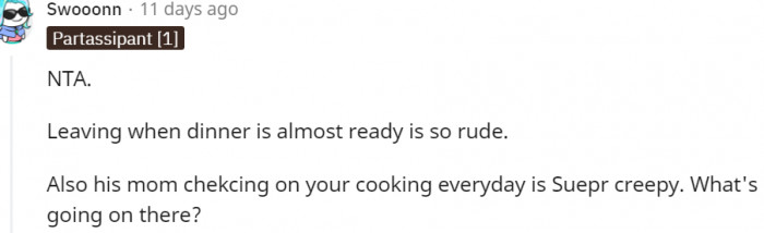 14. He did something that is so rude