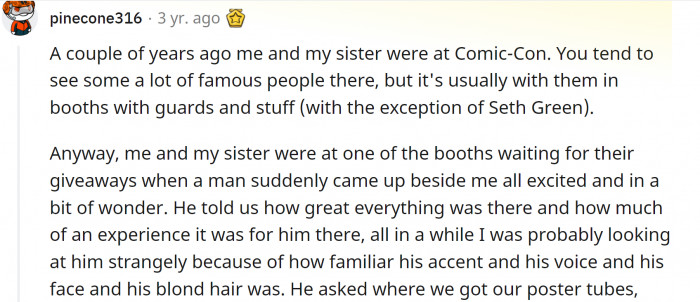 17. Comic-Con and Owen Wilson