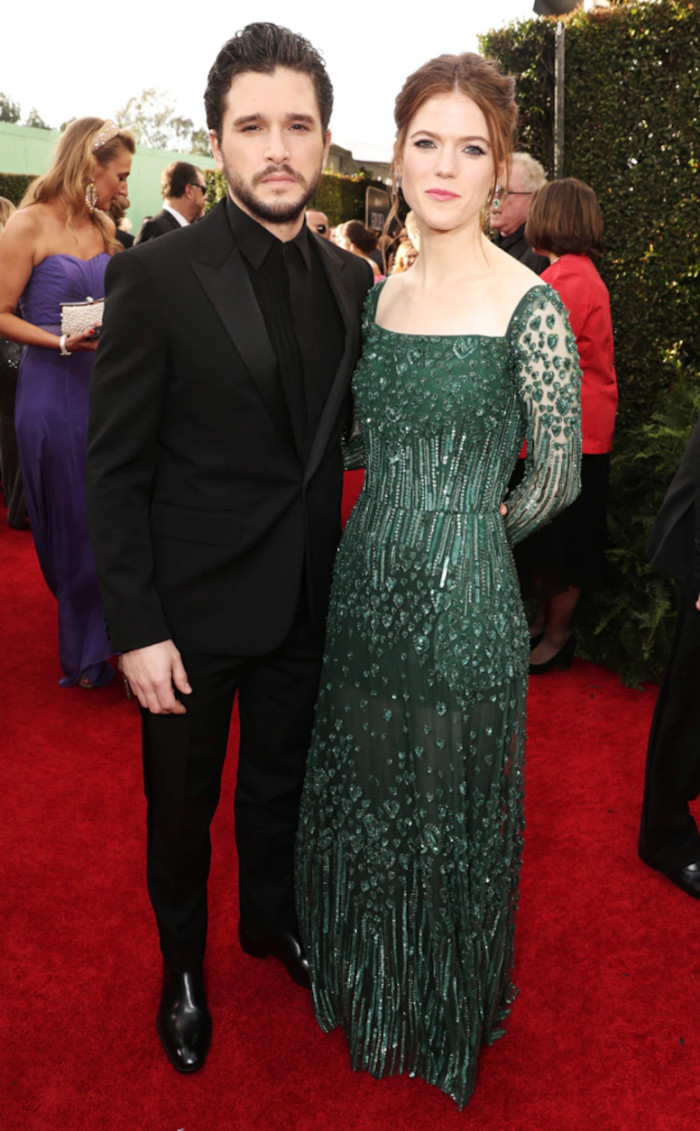 13. Kit Harington and Rose Leslie