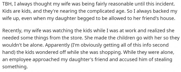 There is always an eye-opening situation that hits a person with a huge blowback.