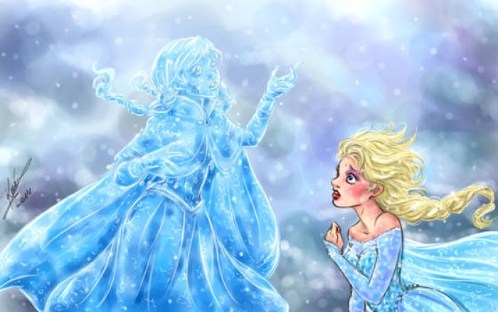 9. Elsa and Frozen Anna