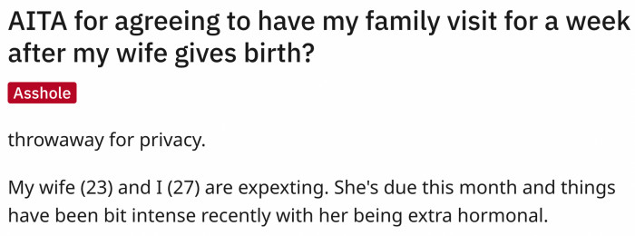 The man and his wife