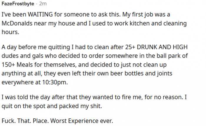 5. We all know that many McDonald's locations mistreat their workers, but this is obscene!