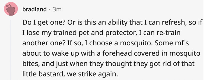 We hate mosquitoes