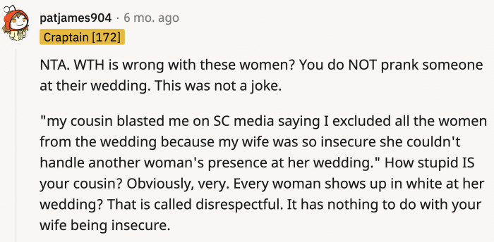 Did she think she could get away with posting the reverse of what happened on social media?