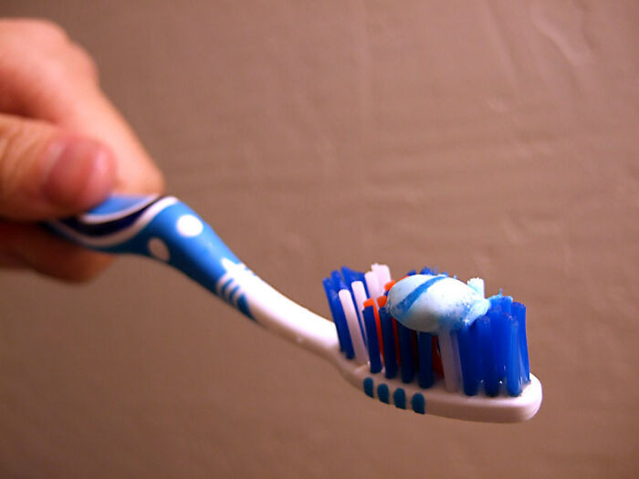 33. A Full Nurdle of Toothpaste