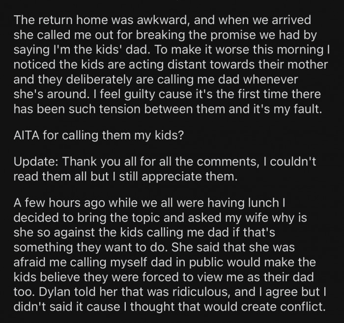 The kids are having none of it.